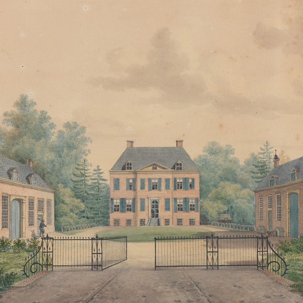 Het Nijenhuis in 1825